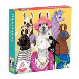 ABRAMS & CHRONICLE BOOKS Llama Rama Puzzle (500 x)