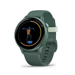 GARMIN Vivoactive 6 (1.2", Taille unique, Vert, Aluminium)