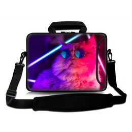 EG Pochette (14", Chats, Multicolore)