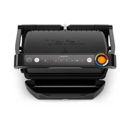 TEFAL OptiGrill+ GC7178 Grill elettrico (2000 W, Nero, Acciaio inox)