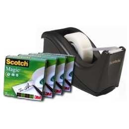 3M Klebebandabroller (Schwarz)