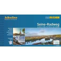 Seine-Radweg. 1:50'000