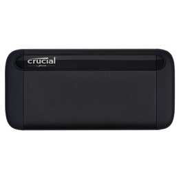 CRUCIAL X8 (USB Typ-A, 500 GB, Schwarz)