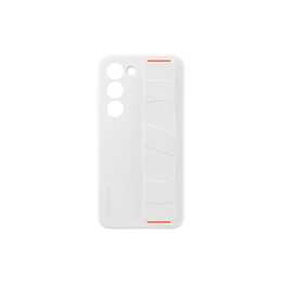 SAMSUNG Backcover Silicon Grip (Galaxy S23, Weiss)