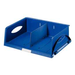 LEITZ Corbeille courrier Sorty Maxi (A4, Bleu)