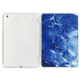 EG iPad Hülle für Apple iPad 9.7 "Air 2 - Leinwand blau