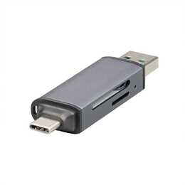 INTERTRONIC SD Lecteurs de carte (USB Typ A, USB Type C)
