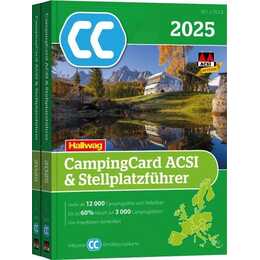 ACSI CampingCard & Stellplatzführer 2025