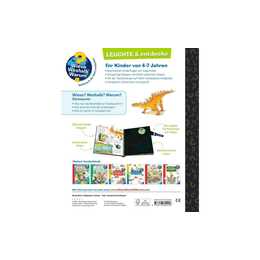 Wieso? Weshalb? Warum? Leuchte und entdecke: Dinosaurier (Taschenlampen-Buch mit Folien und Klappen)