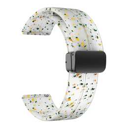 EG Armband (Fitbit Versa 4, Weiss, One size)