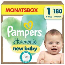 PAMPERS Harmonie Newborn Gr. 1 (180 Stück)