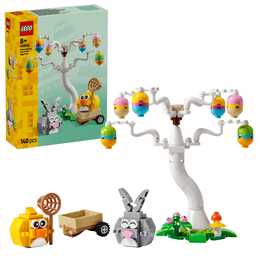 LEGO Icons Coniglietto pasquale e caccia alle uova (40808)