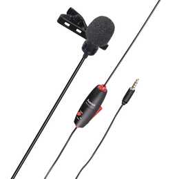 HAMA Smart Lavaliermikrofon (Schwarz)