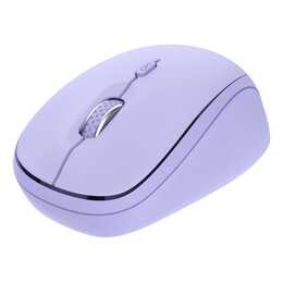 TRUST Yvi+ Souris Bluetooth (Sans fil, Universel, Mauve)