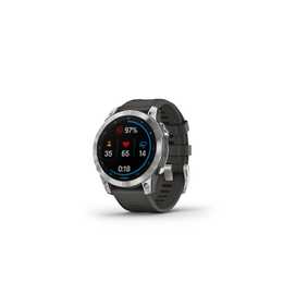 GARMIN Fenix 7 (1.3", Taille unique, Argent, Acier inox)