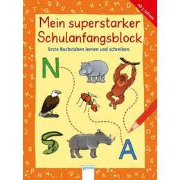Erste Buchstaben lernen und schreiben