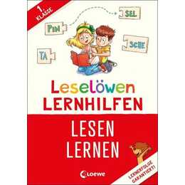 Leselöwen Lernhilfen - Lesen lernen - 1. Klasse
