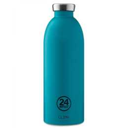 24BOTTLES Thermo Trinkflasche Clima Atlantic Bay (0.85 l, Blau)