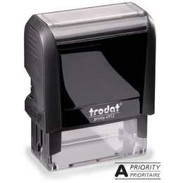 TRODAT Textstempel Printy 4912 (Schwarz, 1 Stück)