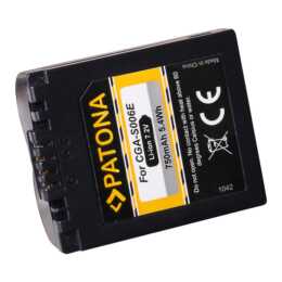 PATONA Panasonic CGR-S006E Kamera-Akku (Lithium-Ionen, 750 mAh)