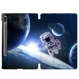 EG Hülle für Samsung Galaxy Tab S8 11" (2022) - Blau - Astronaut