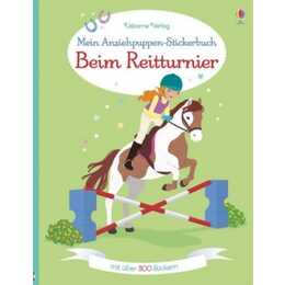 Mein Anziehpuppen-Stickerbuch: Beim Reitturnier