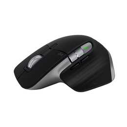 LOGITECH MX Master 3S Mouse (Senza fili, Office, Argento, Nero)
