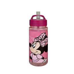 SCOOLI Kindertrinkflasche Minnie Mouse (0.5 l, Mehrfarbig)