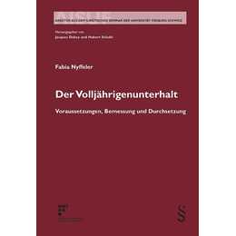 Der Volljährigenunterhalt