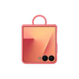 SAMSUNG Backcover mit Ring Galaxy Z Flip 7 Ring Case (Galaxy Z Flip 7, Rot)