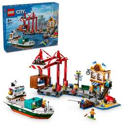 LEGO City Hafen mit Frachtschiff (60422)