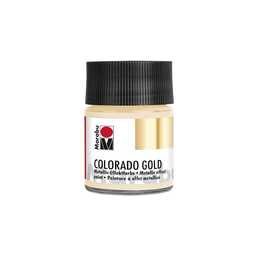 MARABU Vernice metallizzata Colorado Gold (50 ml, Bianco)
