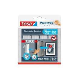 TESA Colla per installazione Powerstrips Click (28 pezzo)