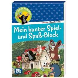 Der kleine Maulwurf: Mein bunter Spiel- und Spaß-Block