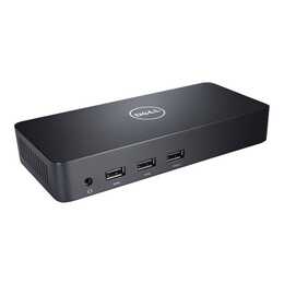 DELL Stations d'accueil D3100 Triple Video 452-BBOQ (Port écran, 2 x HDMI, RJ-45 (LAN))