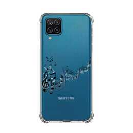 EG Backcover (Galaxy A22 5G, Musik, Transparent)