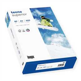 INAPA TECNO Tecno Superior Papier photocopie (500 feuille, A4, 80 g/m2)