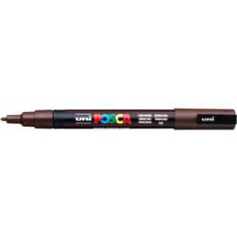 UNI-BALL Marcatore acquerello Posca (Marrone scuro, 1 pezzo)