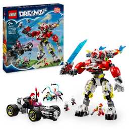 LEGO City Coopers Tiger-Mech und Zero's Hot Rod Auto (71497)