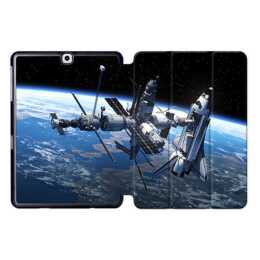 EG MTT Sacoche à comprimés avec housse pliable Smart pour Samsung Galaxy Tab S2 9.7" MTT - Station Spatiale