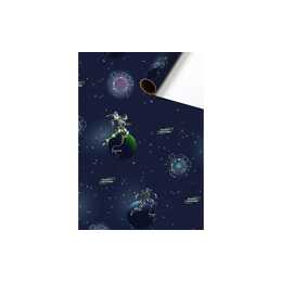STEWO Carta regalo Robot (Viola, Grigio, Blu scuro, Verde, Blu, Film)