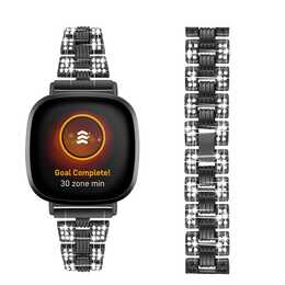 EG Cinturini (Fitbit Versa 3, Nero)
