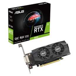 ASUS Nvidia Geforce RTX 3050 OC LP Dual (6 GB) - Interdiscount