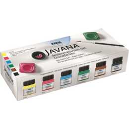 C. KREUL Textilfarbe Javana Set (6 x 20 ml, Mehrfarbig)