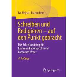 Schreiben und Redigieren - auf den Punkt gebracht