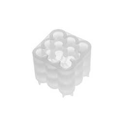 GLOREX Matrice per candele Bubble (5.5 cm, Cuboide)