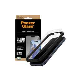 PANZERGLASS Verre de protection d'écran Classic Fit (iPhone 17 Pro, Clair, 1 pc)