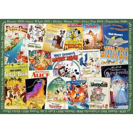 RAVENSBURGER Disney Vintage Movie Poster Puzzle (1000 Parti)
