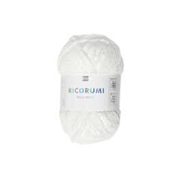 RICO DESIGN Lana Ricorumi Nilli Nilli (25 g, Bianco)