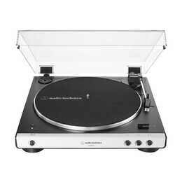AUDIO-TECHNICA AT-LP60XBTBK Tourne-disque (Noir, Blanc)